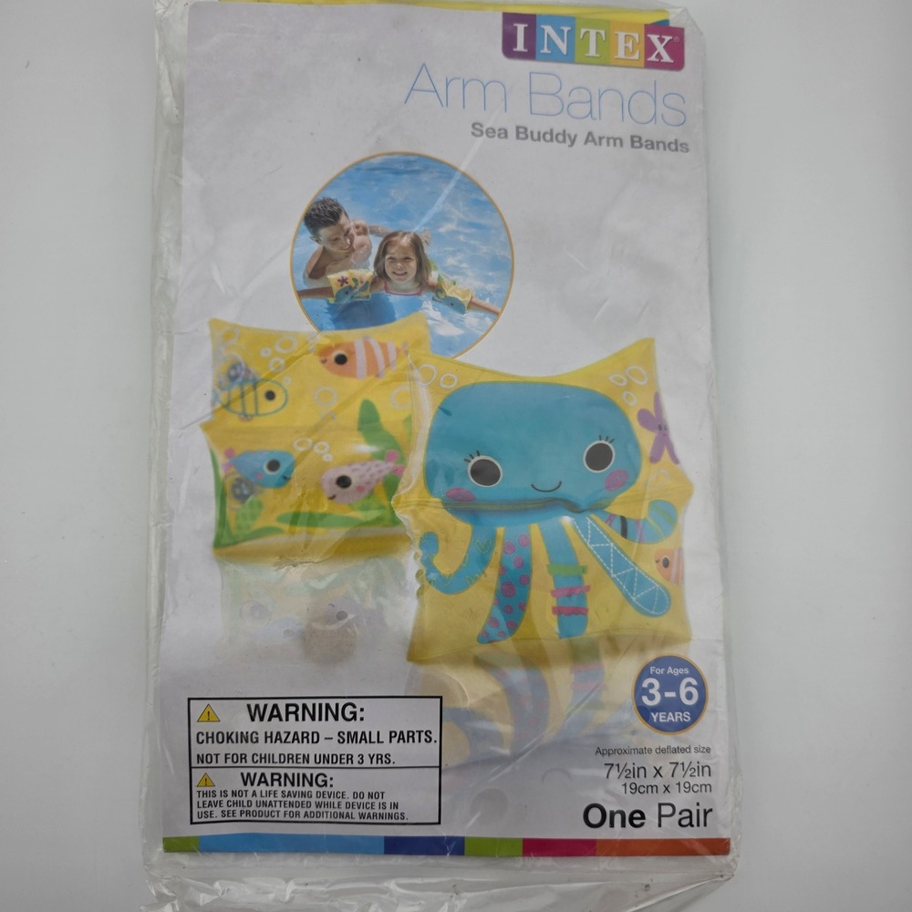 Intex Assorted Arm Bands Bundle 7 Pairs Sea‎ Buddy Mermaid Ages 3-6 New - Picture 6 of 9